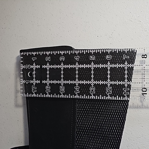 Blondo heeled Gorgeous Black Leather Waterproof Boots Comfortable 10M - Picture 16 of 16